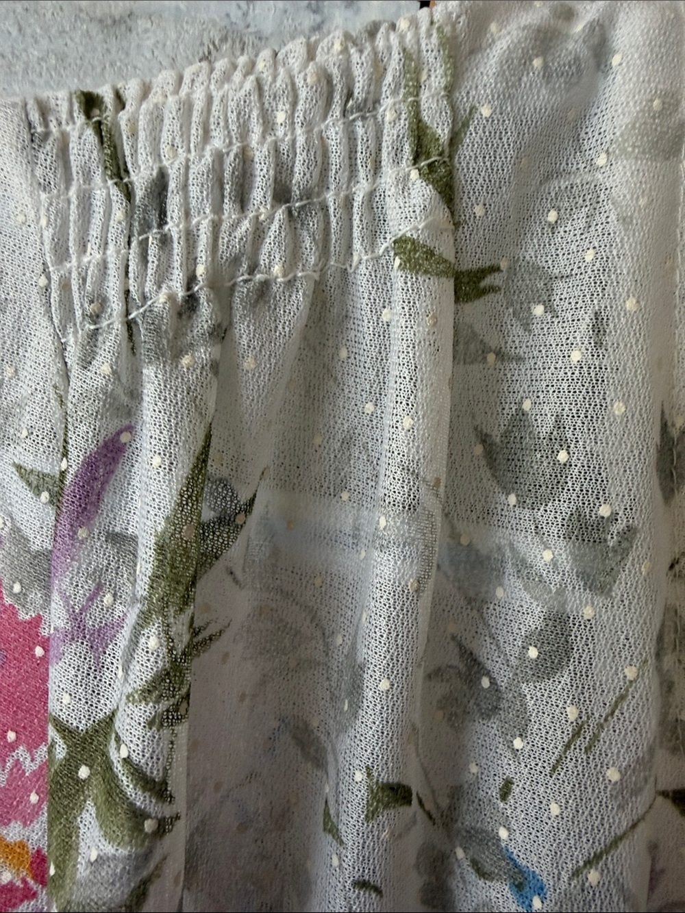 Cottagecore Sheer Floral print dress - Picture 5 of 11